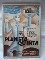 Reclamă veche la tipografia "Planeta Quinta"